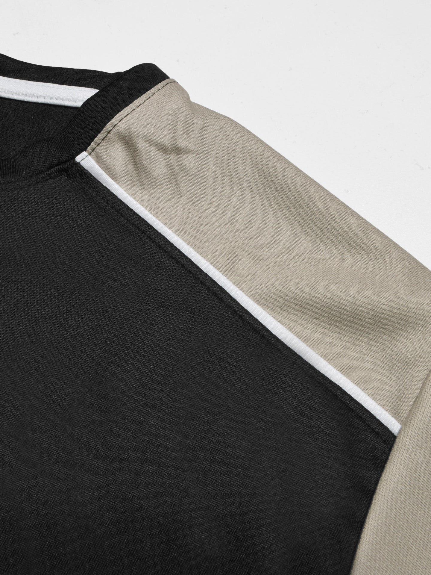 Louis Vicaci Summer Active Wear Tracksuit For Men-Black with Grey Pannels-SP1745/RT2429