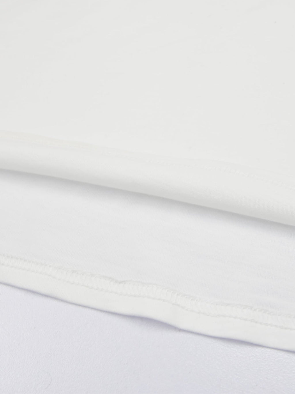 Maxx Crew Neck Long Sleeve Single Jersey Tee Shirt For Kids-White-SP209/RT2115