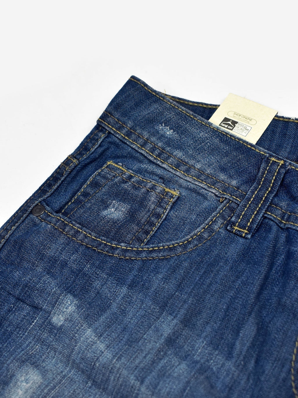 F&F Skinny Fit Non Stretch Denim For Ladies-Blue Faded-BR153