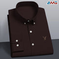 AMG Premium Falcon Shirt Men-Dark Brown JPO1051