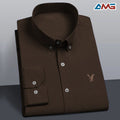 AMG Premium Falcon Shirt Men-Brown JPO1046