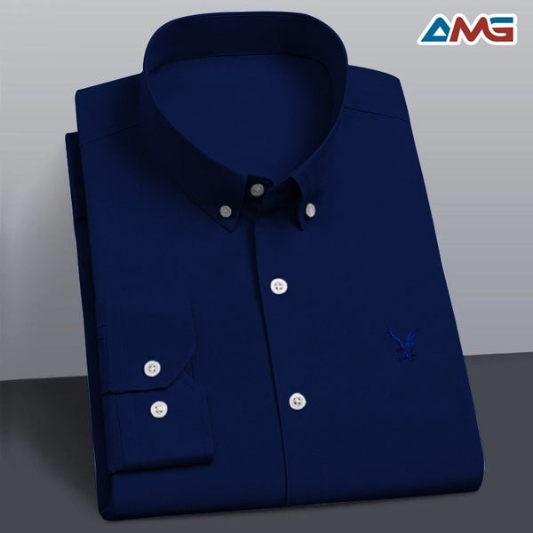 AMG Premium Falcon Shirt Men-Navy JPO1045