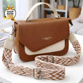 🎀 Imported Cross Body Bag for Girls 🎀 - Brown - JPO1113