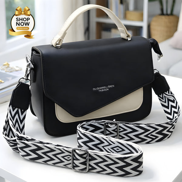 🎀 Imported Cross Body Bag for Girls 🎀 - Black - JPO1109