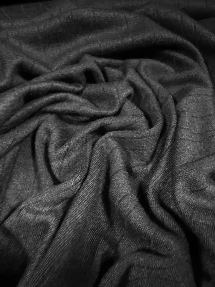 Long Sleeve Thermal Warmer Shirt For Men-Charcoal-TVS08