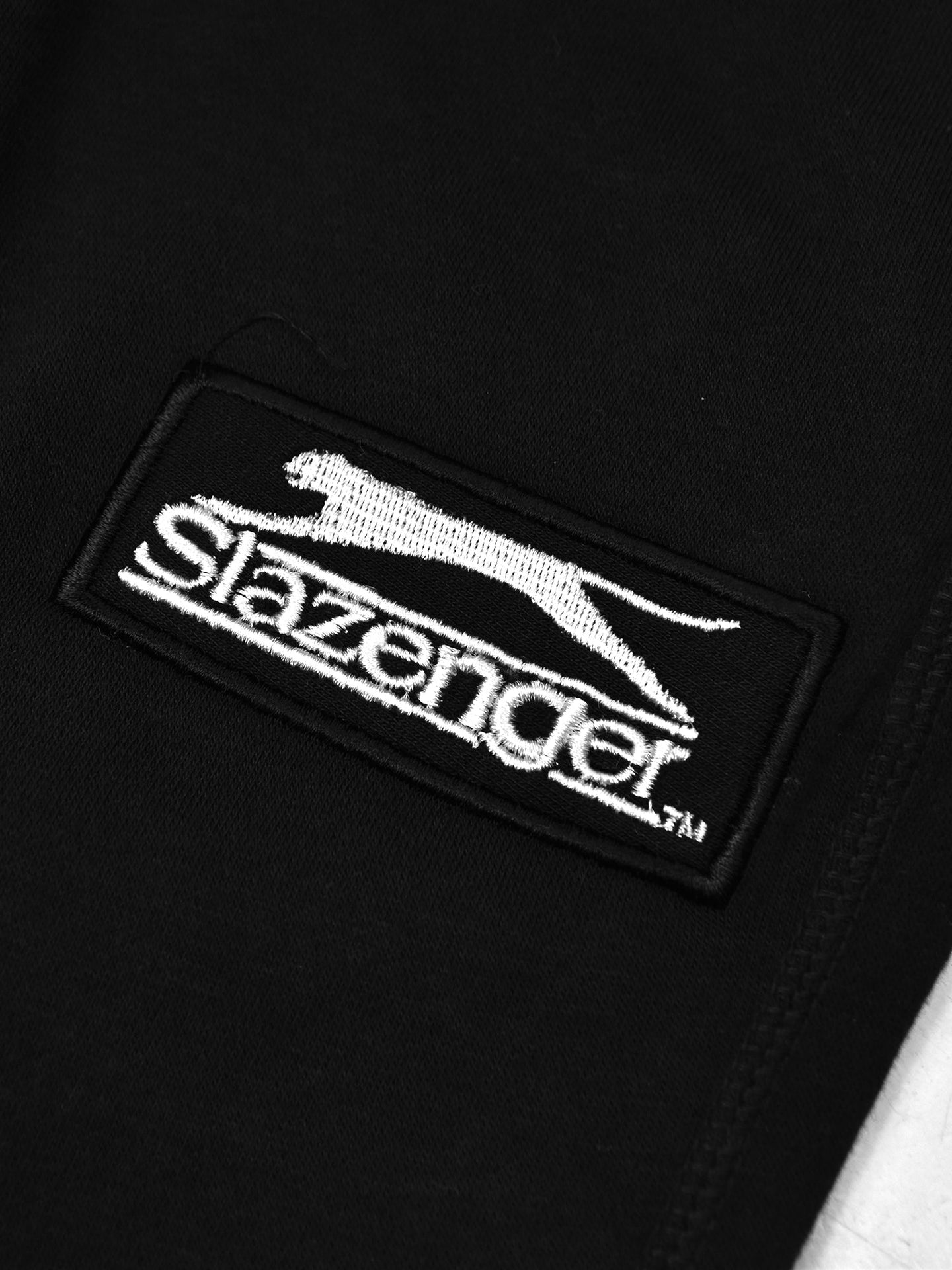 Slazenger Straight Fit Fleece Trouser For Men-Black-SP201/RT2110